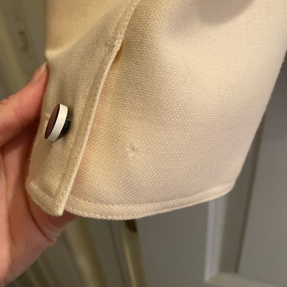 Vintage Courrèges Military Style Jacket with Detachable Sleeves - Picture 7 of 10